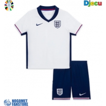 Engleska Domaci Dres za djecu EP 2024 Kratak Rukav (+ Kratke hlače)